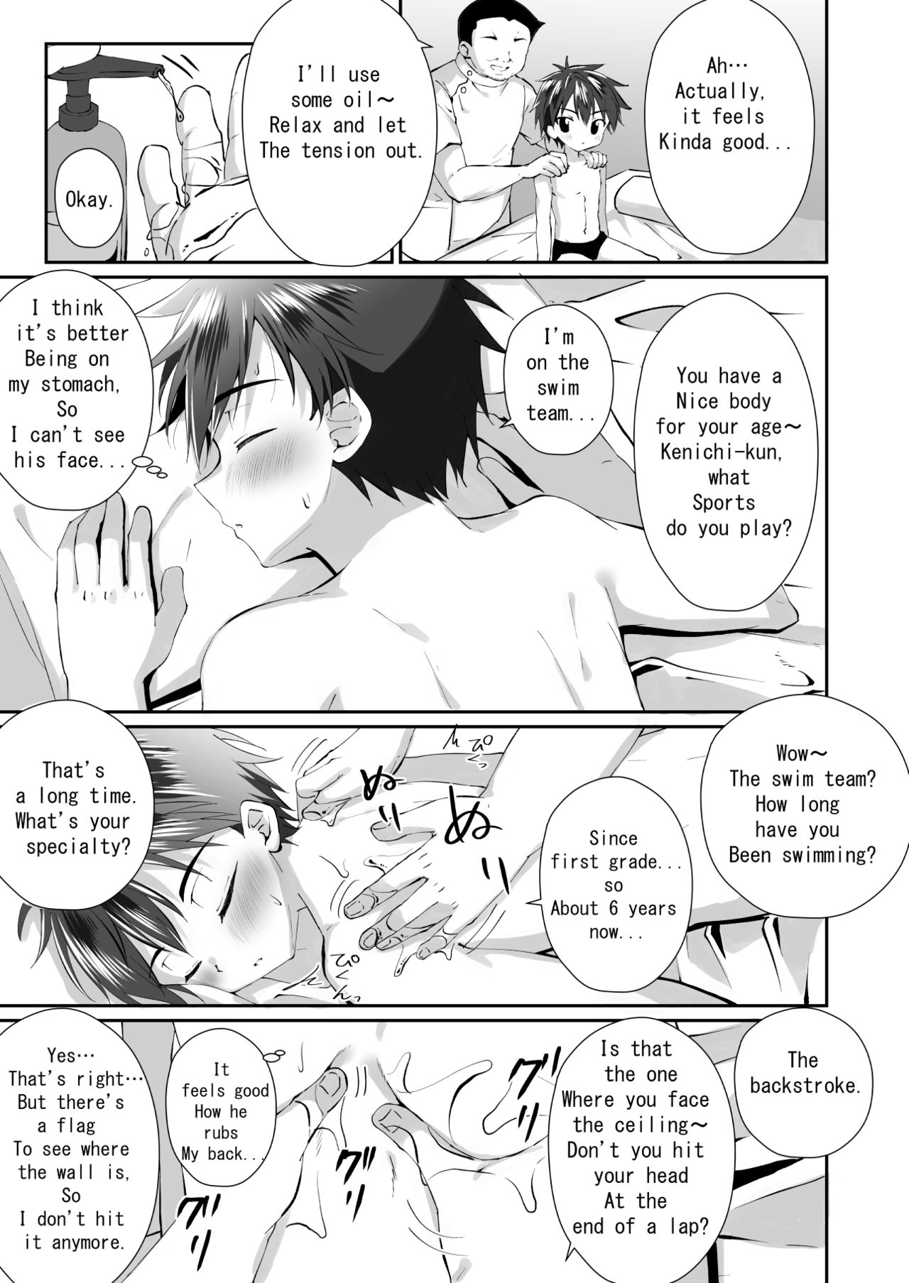 Binding and Fucking The Muscular Shota Who Came For A Massage page 5 full