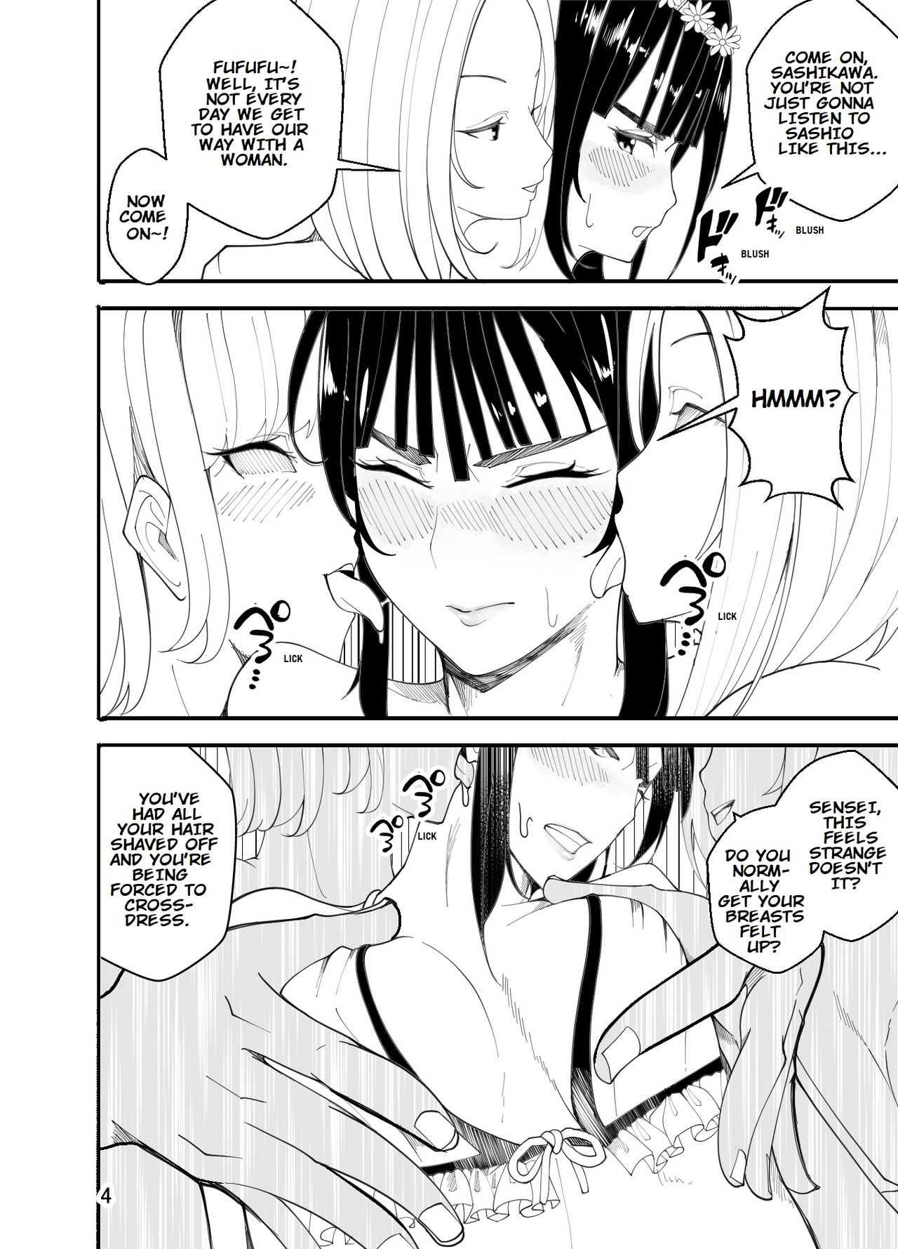 Mizugi de Josou!? Sensei Ijiri!! | Mizuki the Crossdresser! Let's Mess Around with the Teacher!! page 5 full
