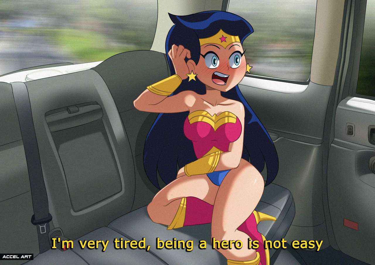 Wonder Woman - waifu taxi page 1 full