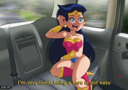 Wonder Woman - waifu taxi