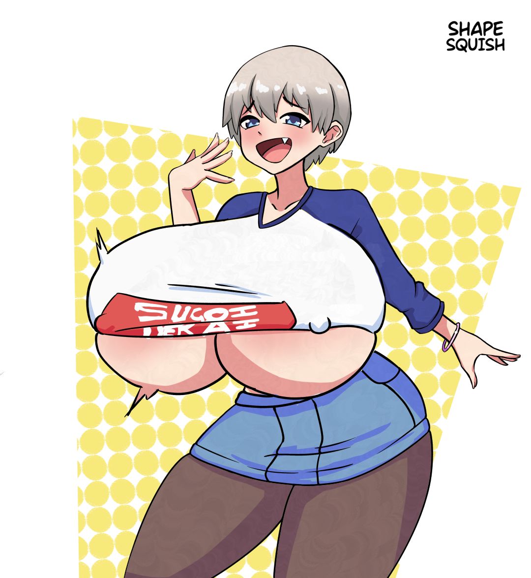 Uzaki-Chan Breast Expansion sequence page 3 full