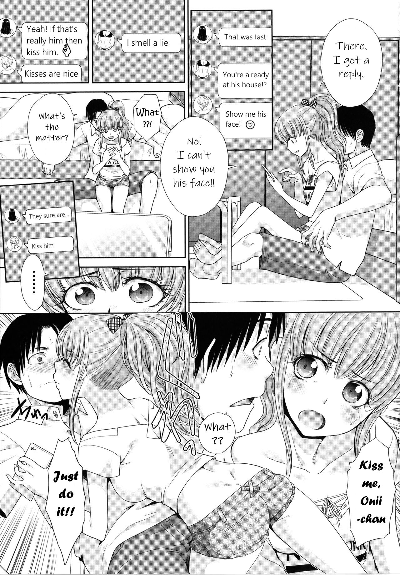 Imouto to Yatte Shimattashi, Imouto no Tomodachi to mo Yatte Shimatta | I had sex with my sister and then I had sex with her friends page 7 full