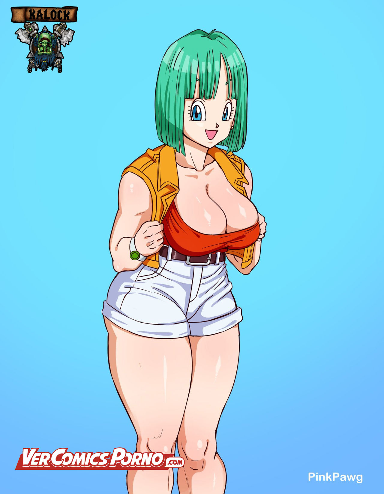 Bulma & Vegeta page 1 full