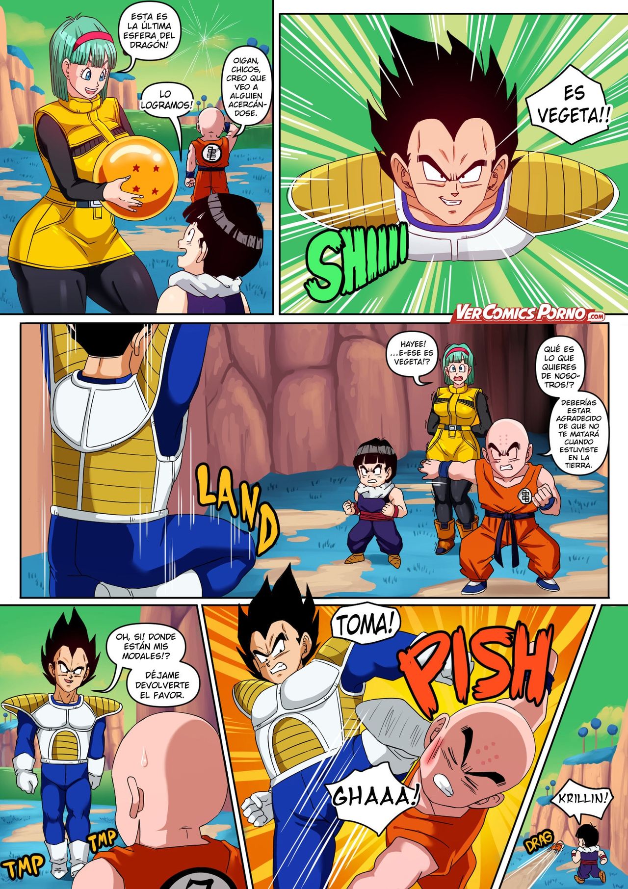 Bulma & Vegeta page 2 full