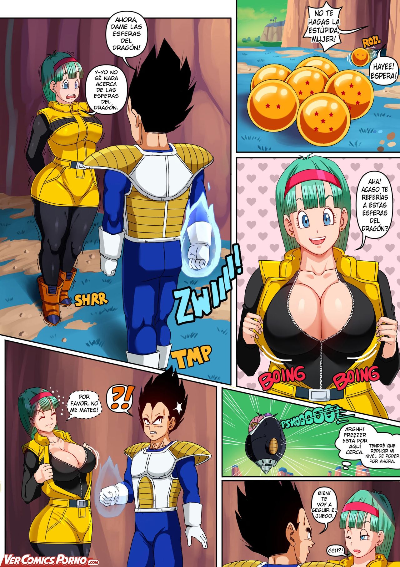 Bulma & Vegeta page 3 full