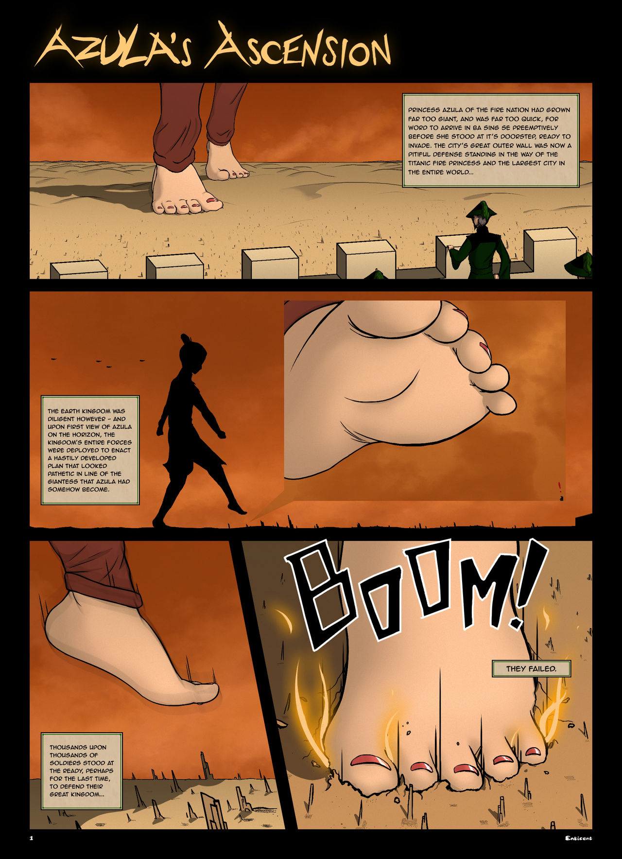 Azula's Ascension - By enticent page 1 full