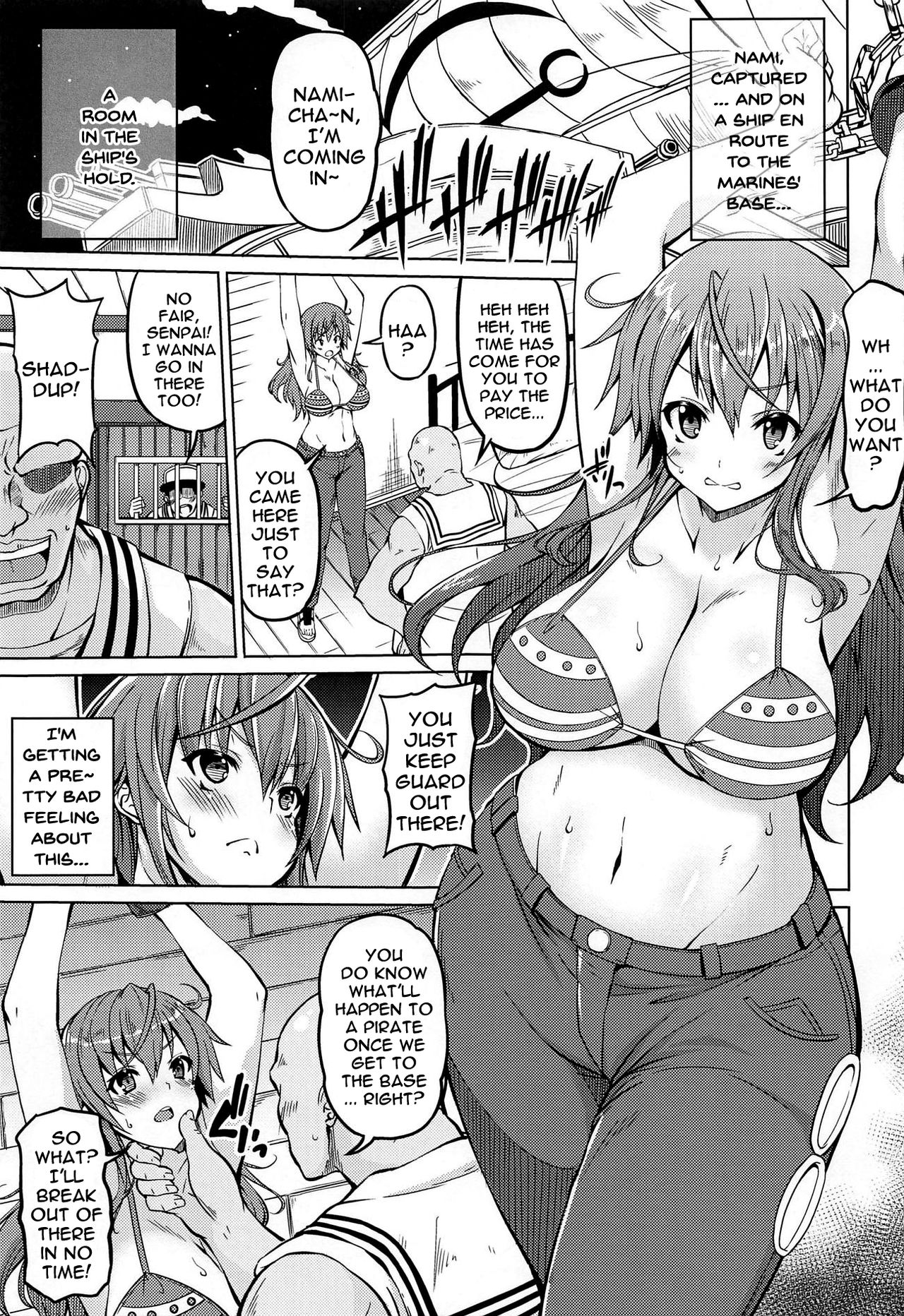 Kaizoku Kyonyuu 2 | Big Breasted Pirate 2 page 4 full