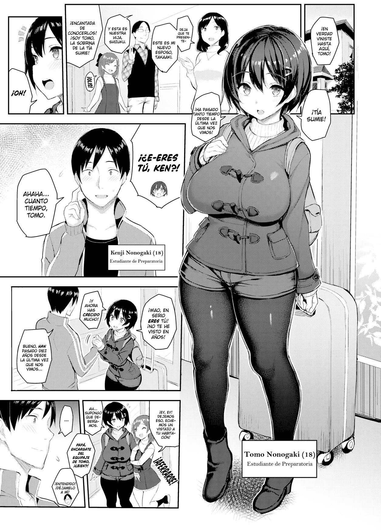VACACIONES CON MI PRIMA TETONA #1 page 4 full