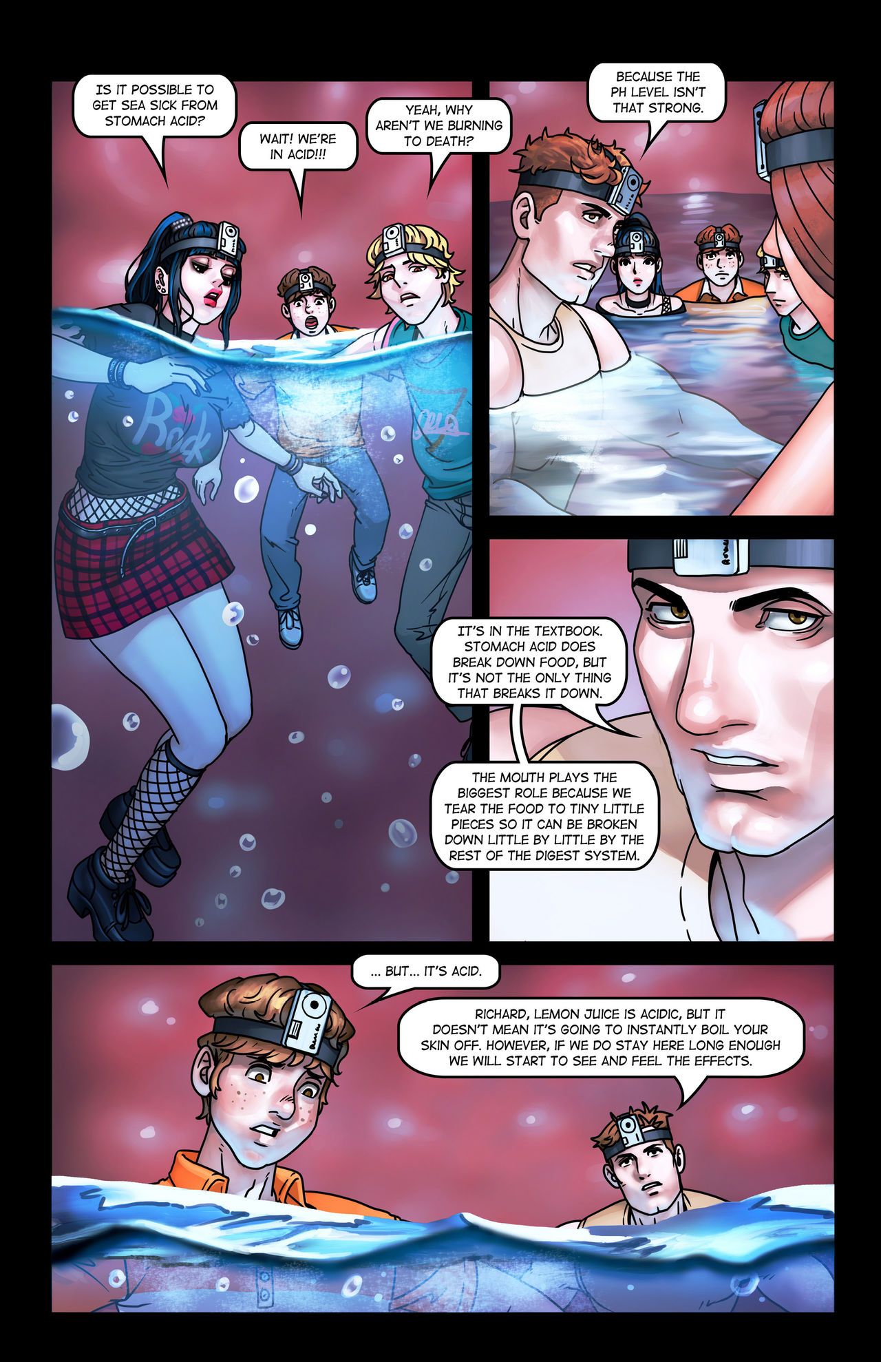 A Journey Through Arianne: The Stomach page 10 full