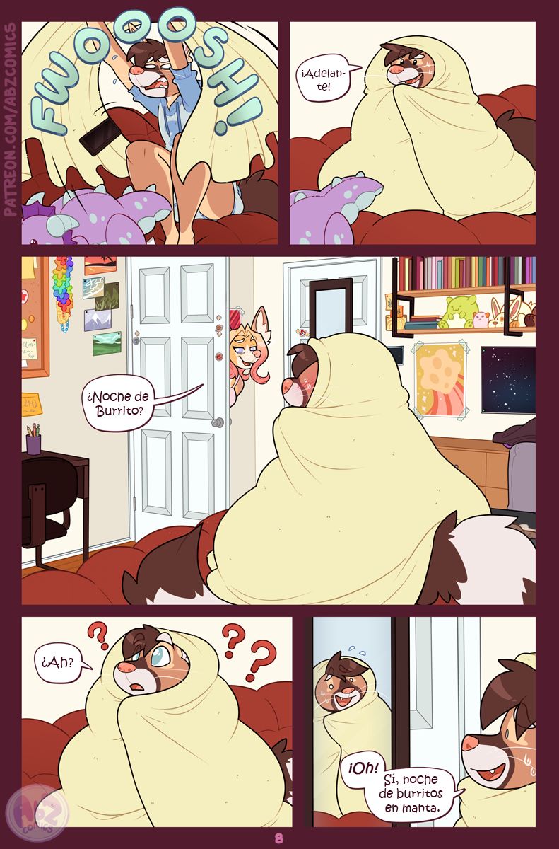 Cuida del Paquete  +18 en Español page 9 full