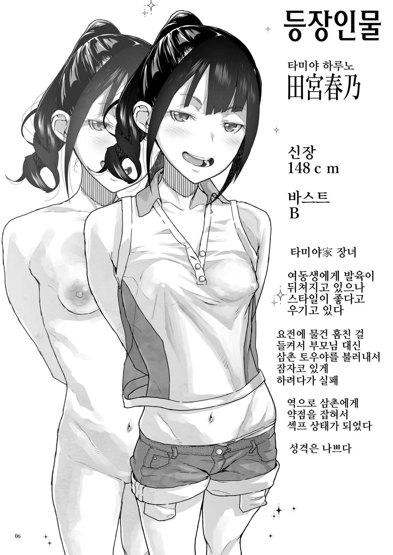 JC Meikko no Yowami o Nigitta Hi ~Imouto-Hen~ | J〇 조카의 약점을 잡은 날 ~여동생 편~ page 6 full