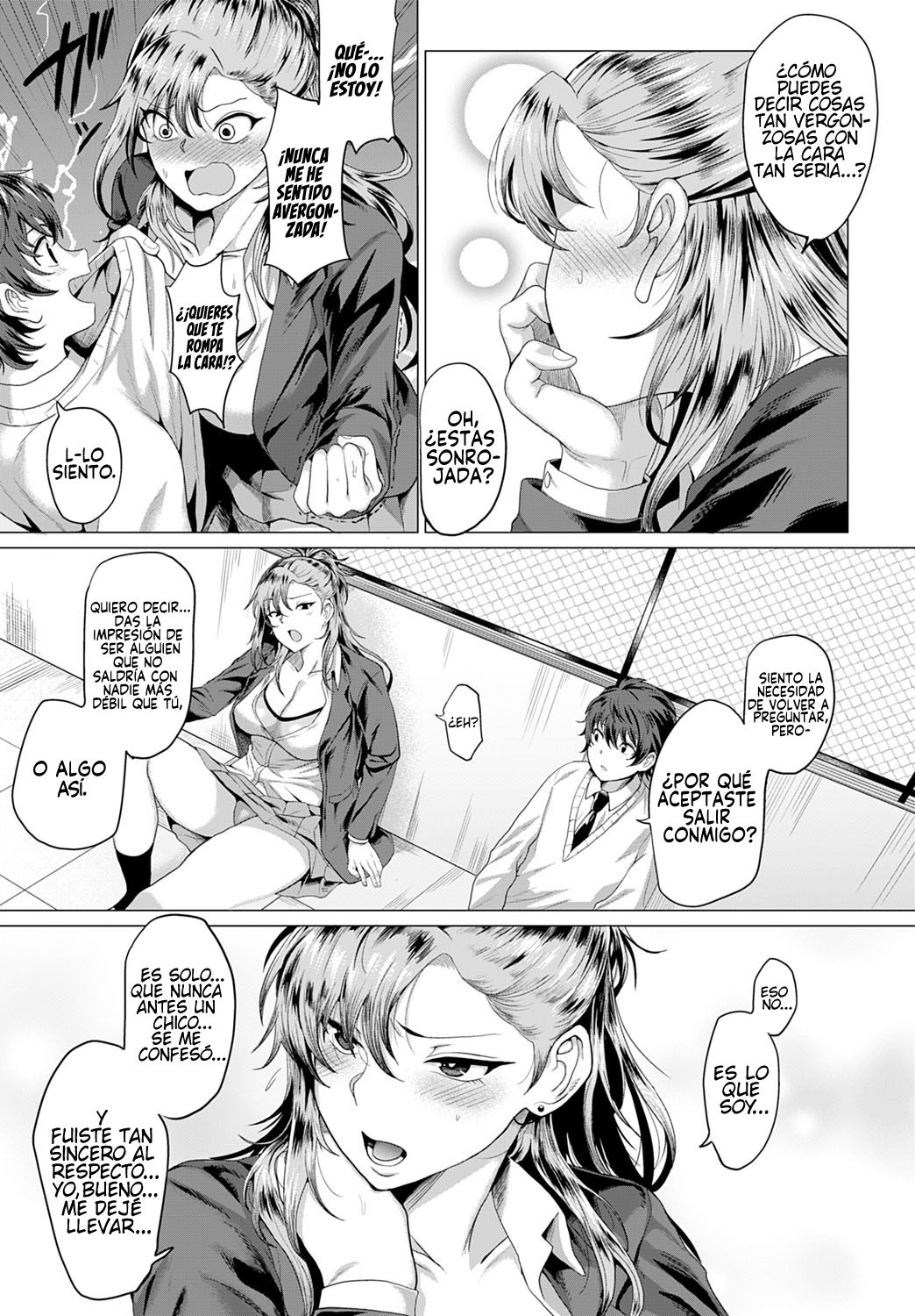 Boku to Furyou to Okujou de | En la azotea, con la delincuente. page 3 full