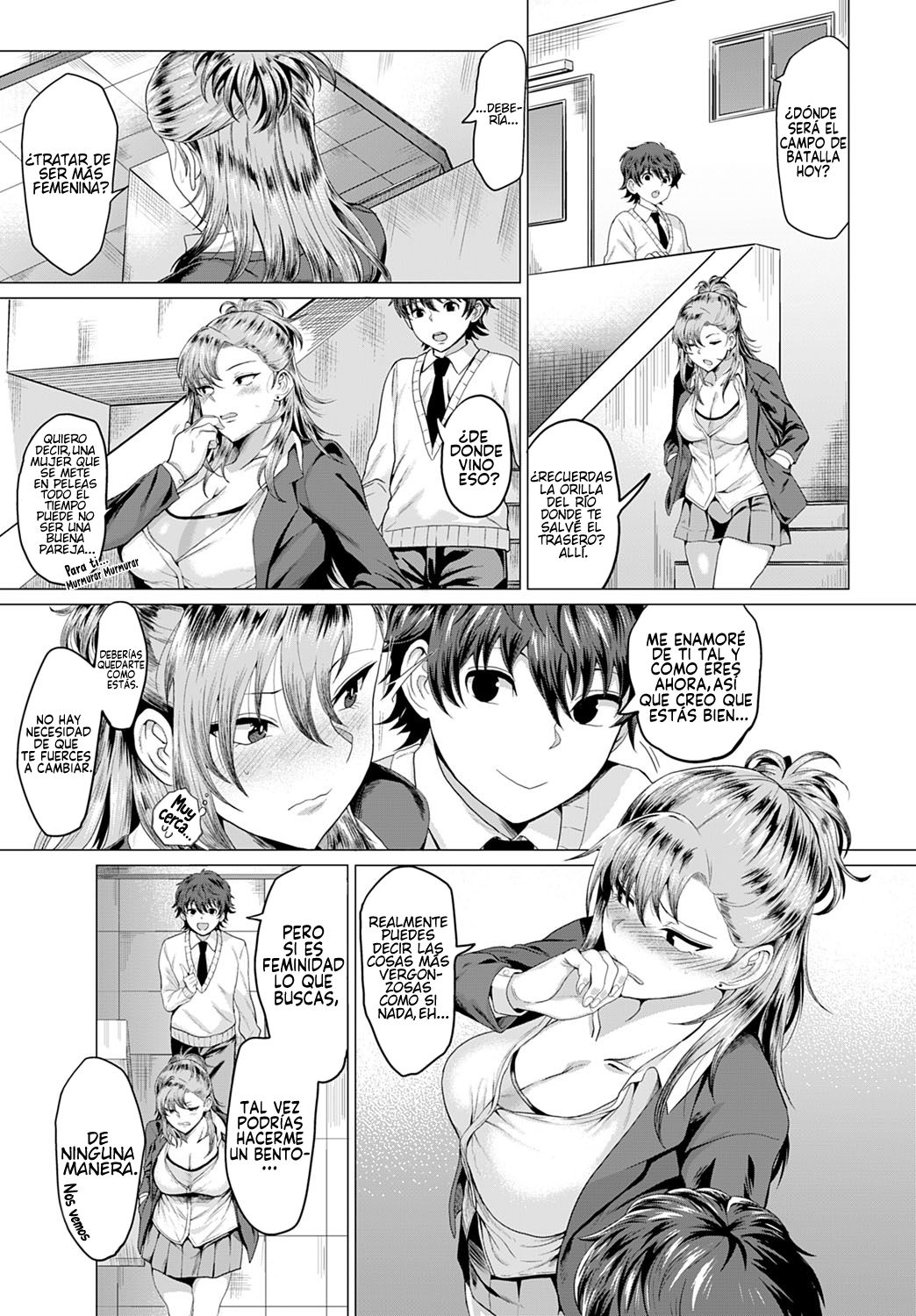 Boku to Furyou to Okujou de | En la azotea, con la delincuente. page 5 full