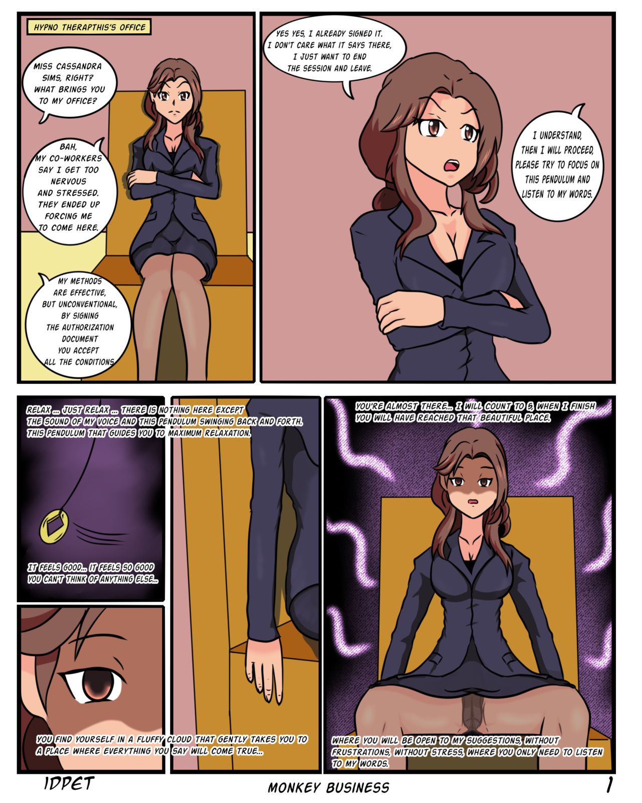 Monkey Bussiness page 1 full