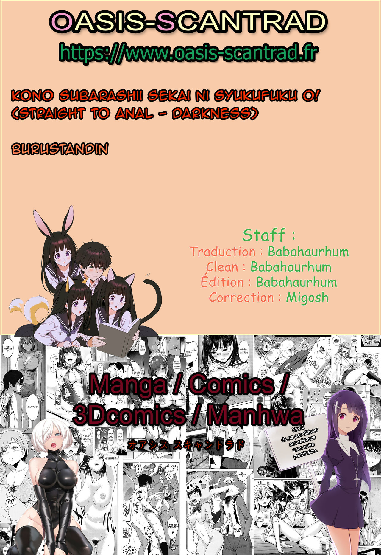 Straight to Anal - Darkness page 7 full