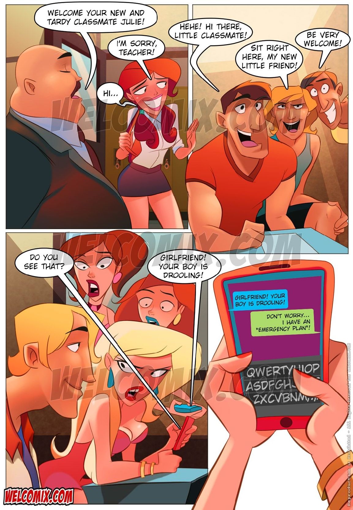 College Perverts  - 1 - The first day of class - english page 5 full