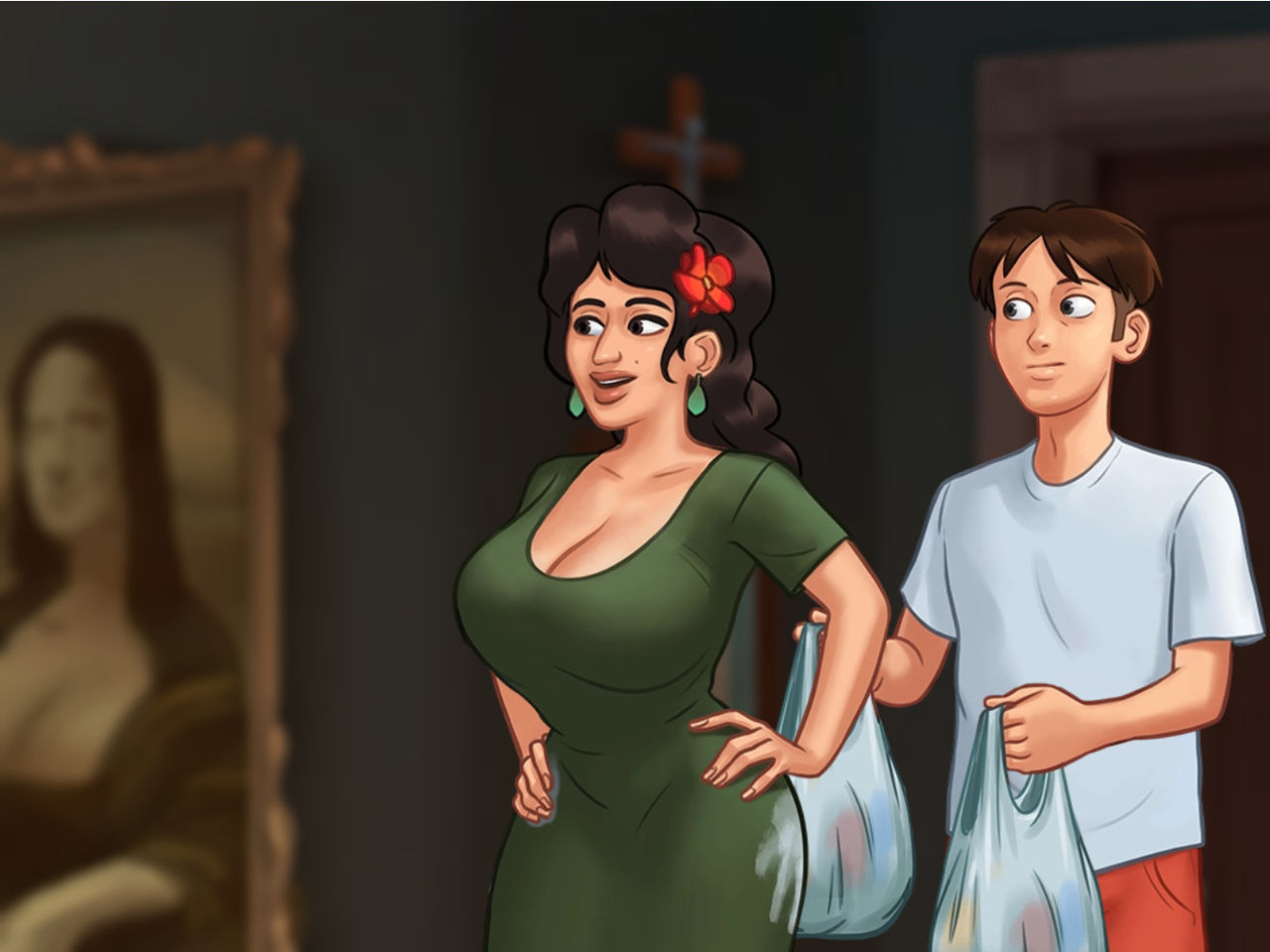 Summertime Saga CG  v0.19 - 0.20  update page 2 full