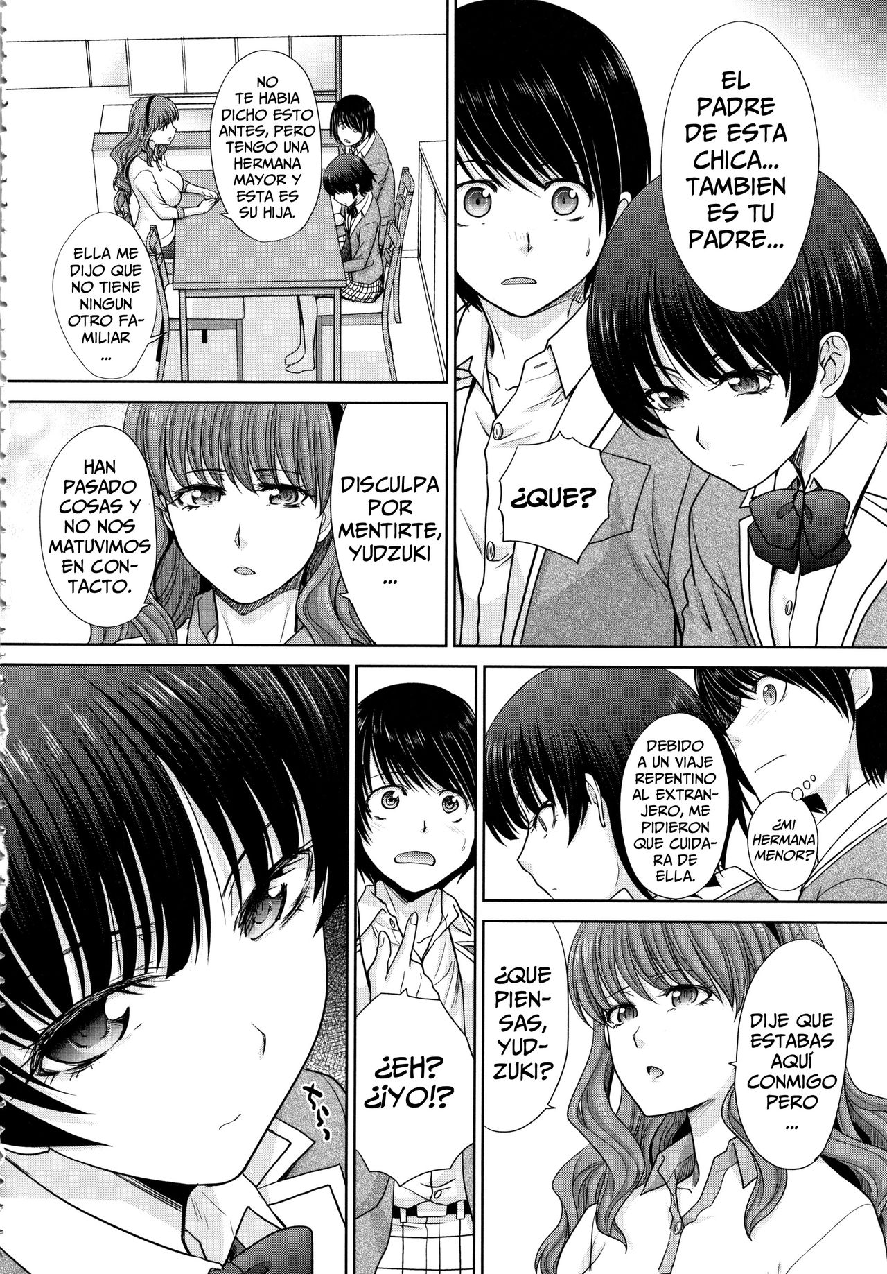 Haha to Imouto | Madre y hermana menor page 8 full
