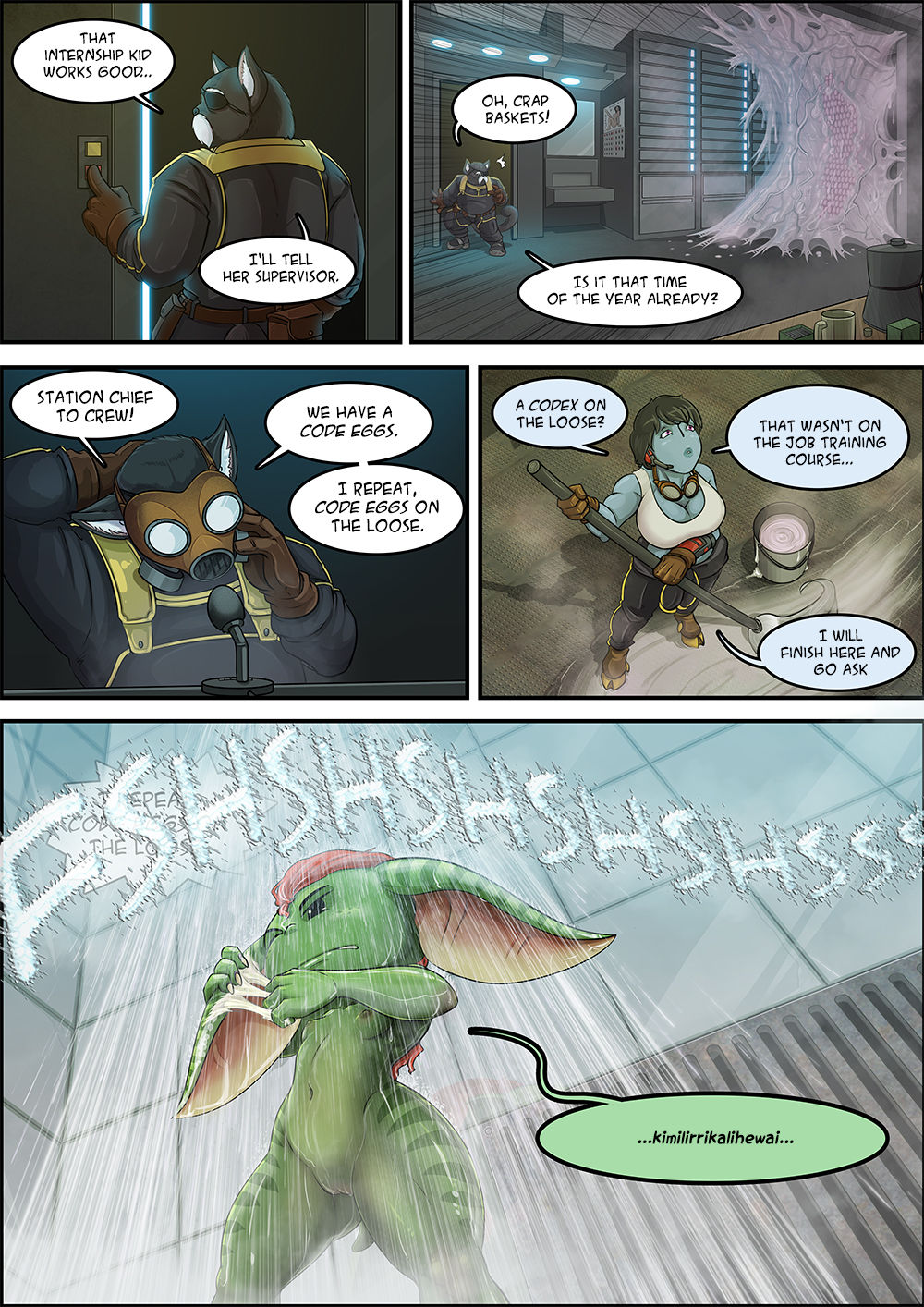 Straight down to the hangar page 4 full