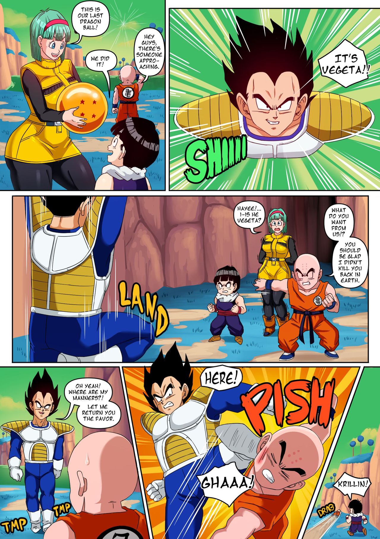 Bulma In Namek   - english page 2 full