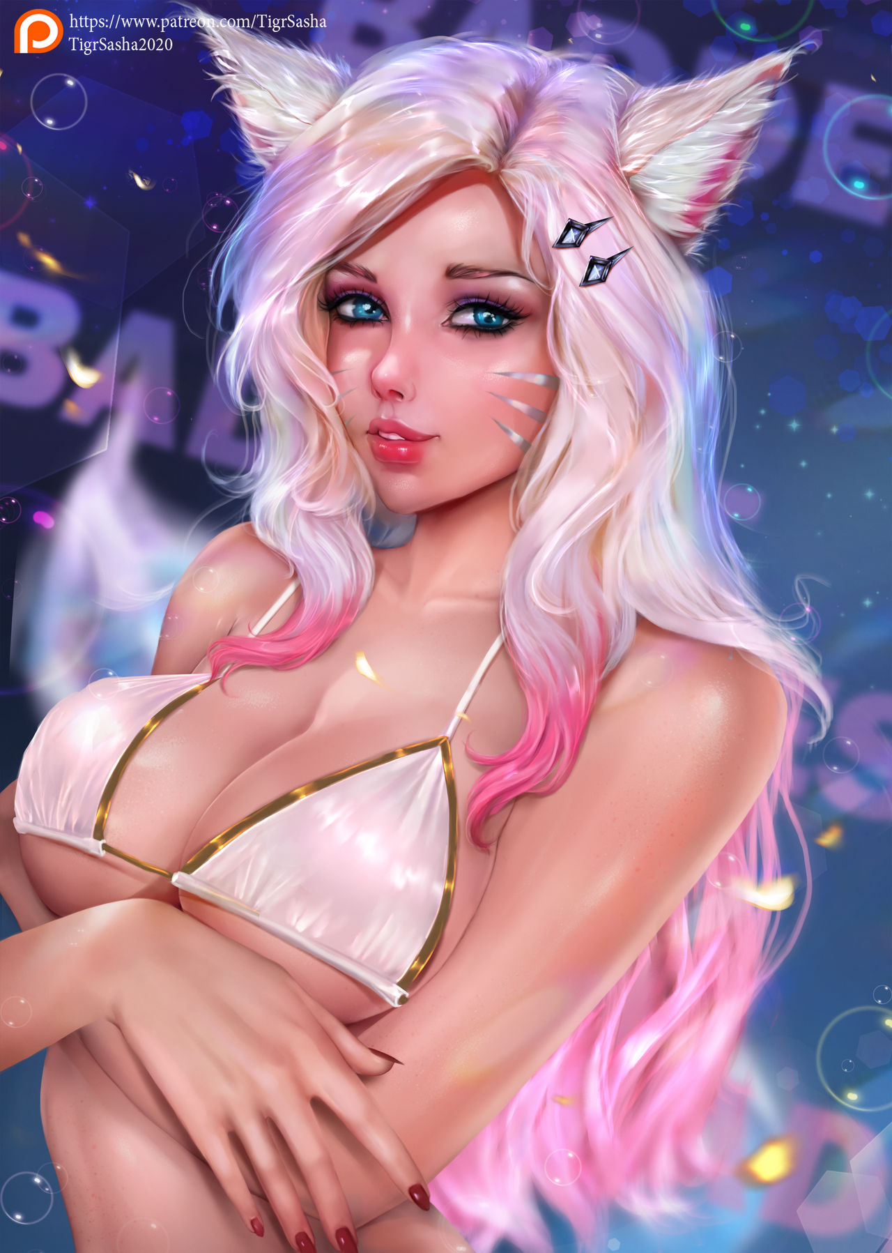 Ahri KDA "The Baddest" page 1 full