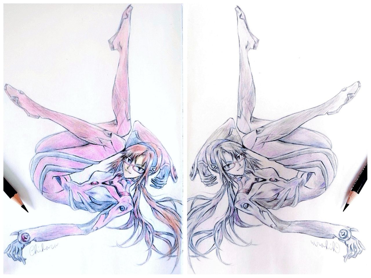 chiharueva/chiharusoma Evangelion Artwork page 8 full