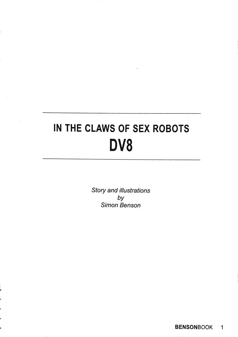 BensonBook No. 5 - In the Claws of the Sex Robots DV8 page 2 full