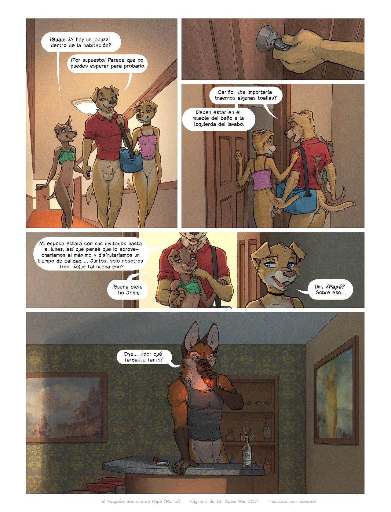El Pequeño Secreto de Papá page 6 full