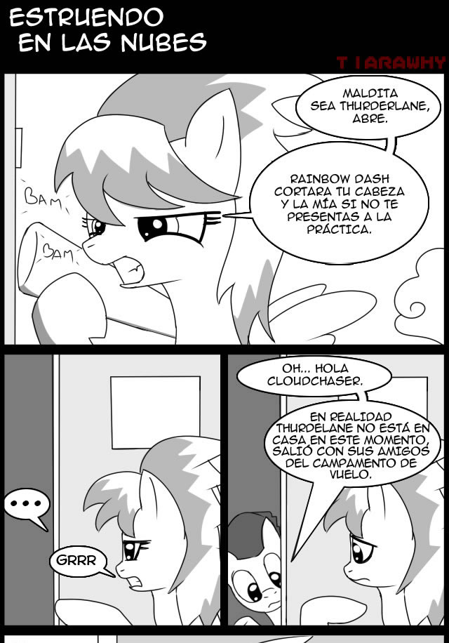 Estruendo en las Nubes page 1 full