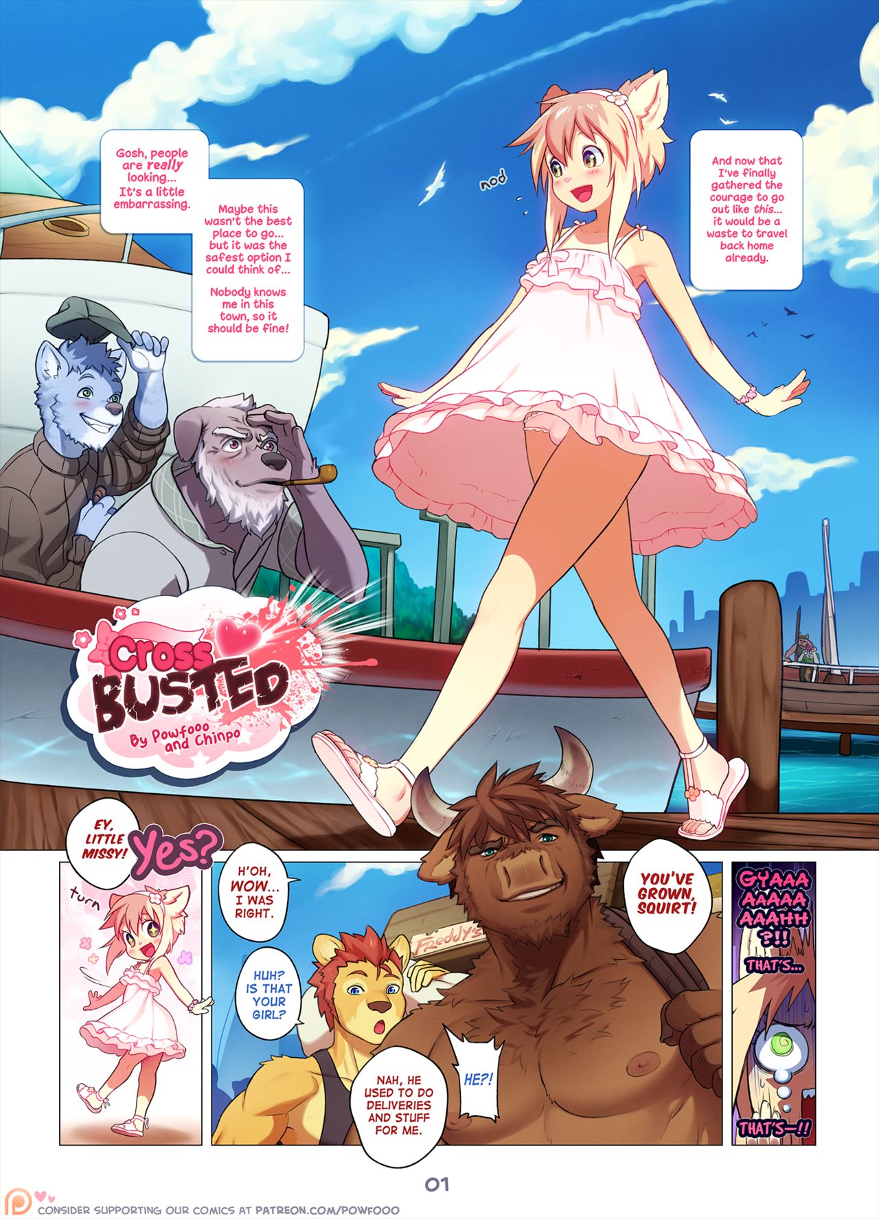 CrossBusted! : Complete page 1 full
