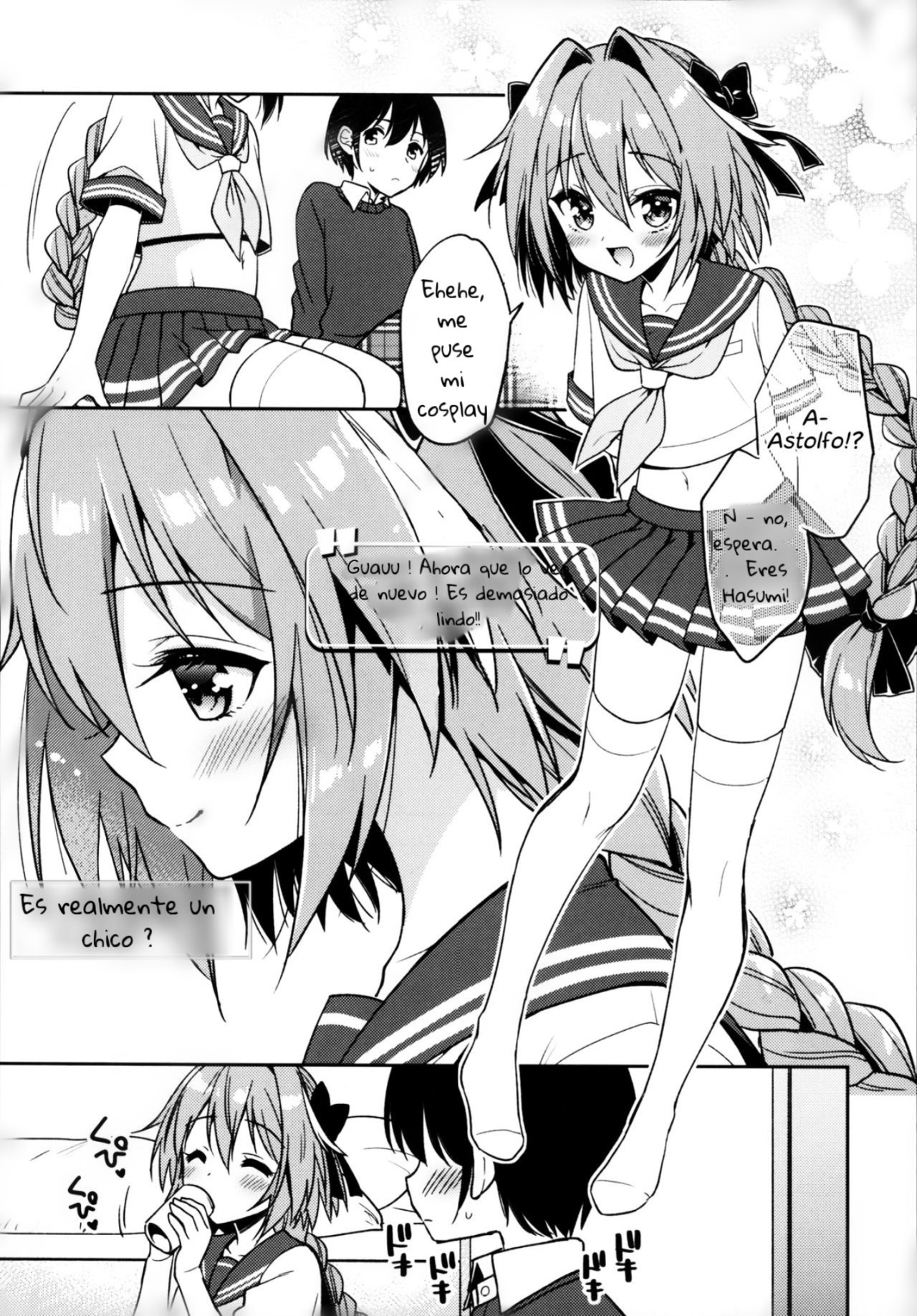 Astolfo Cos no Kouhai ni Kokuhaku Sarete Sex Shita Hanashi page 8 full