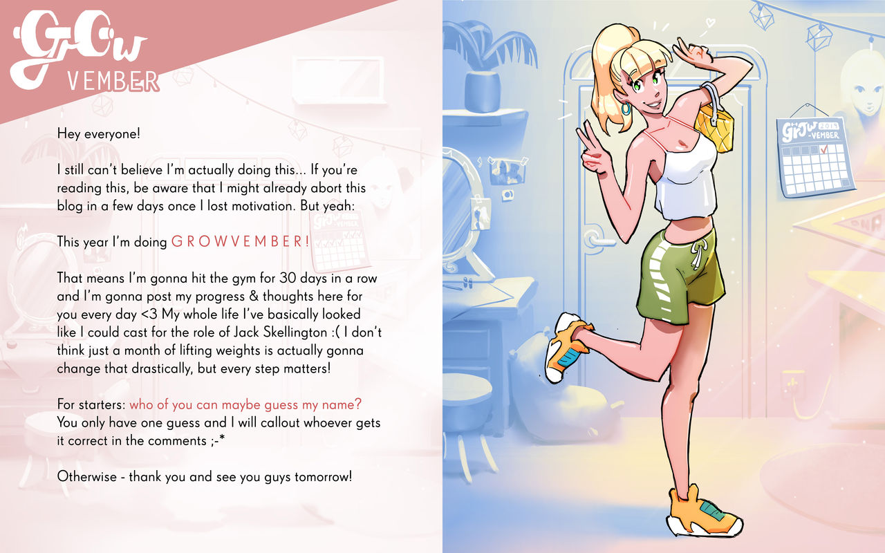 Maxflax - Amber's Growvember page 1 full