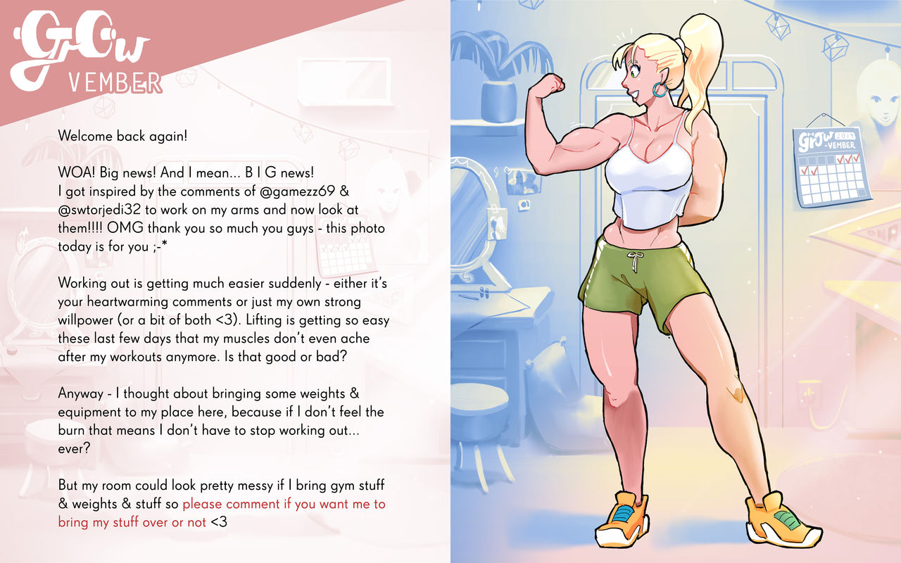 Maxflax - Amber's Growvember page 5 full