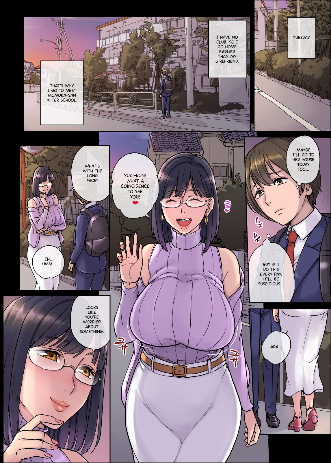 Kanojo no Mama wa Boku no SeFrie... | My Girlfriend's Mama is My Sex Friend... page 8 full
