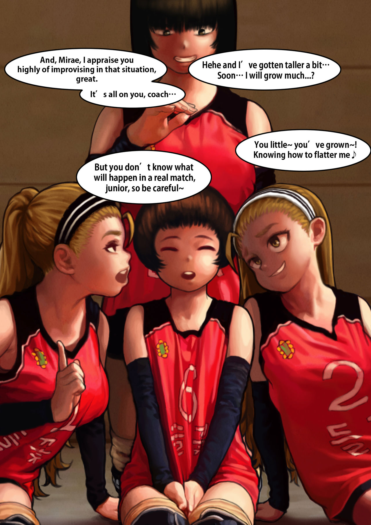 주지육림 배구부 2  한국어&English page 3 full