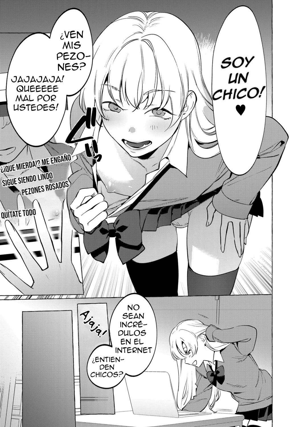 Josou Shojo Soushitsu Haishin | Trap perdiendo su virginidad anal en vivo page 4 full