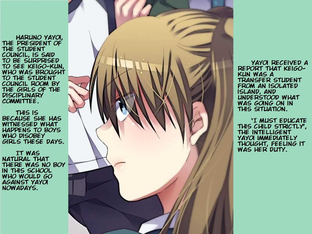 Joken Jidai Reimeiki no Toaru Shounen no Kiroku | A Record of a Certain Boy In the Early Days of the Feminist Era page 3 full