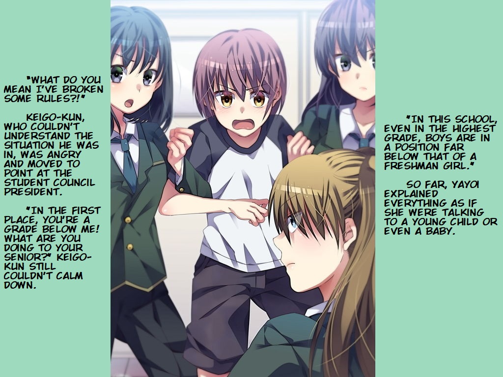 Joken Jidai Reimeiki no Toaru Shounen no Kiroku | A Record of a Certain Boy In the Early Days of the Feminist Era page 4 full