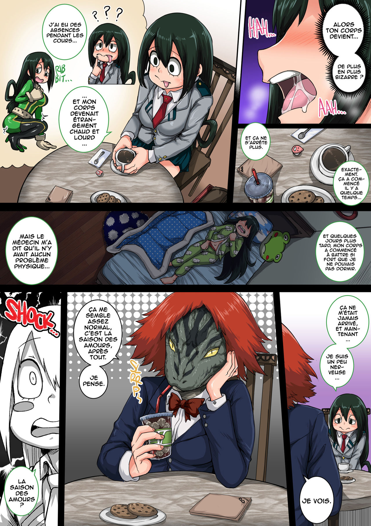 Boku no Harem Academia:  6-wa "Doubutsu-teki na Kanojo" page 8 full