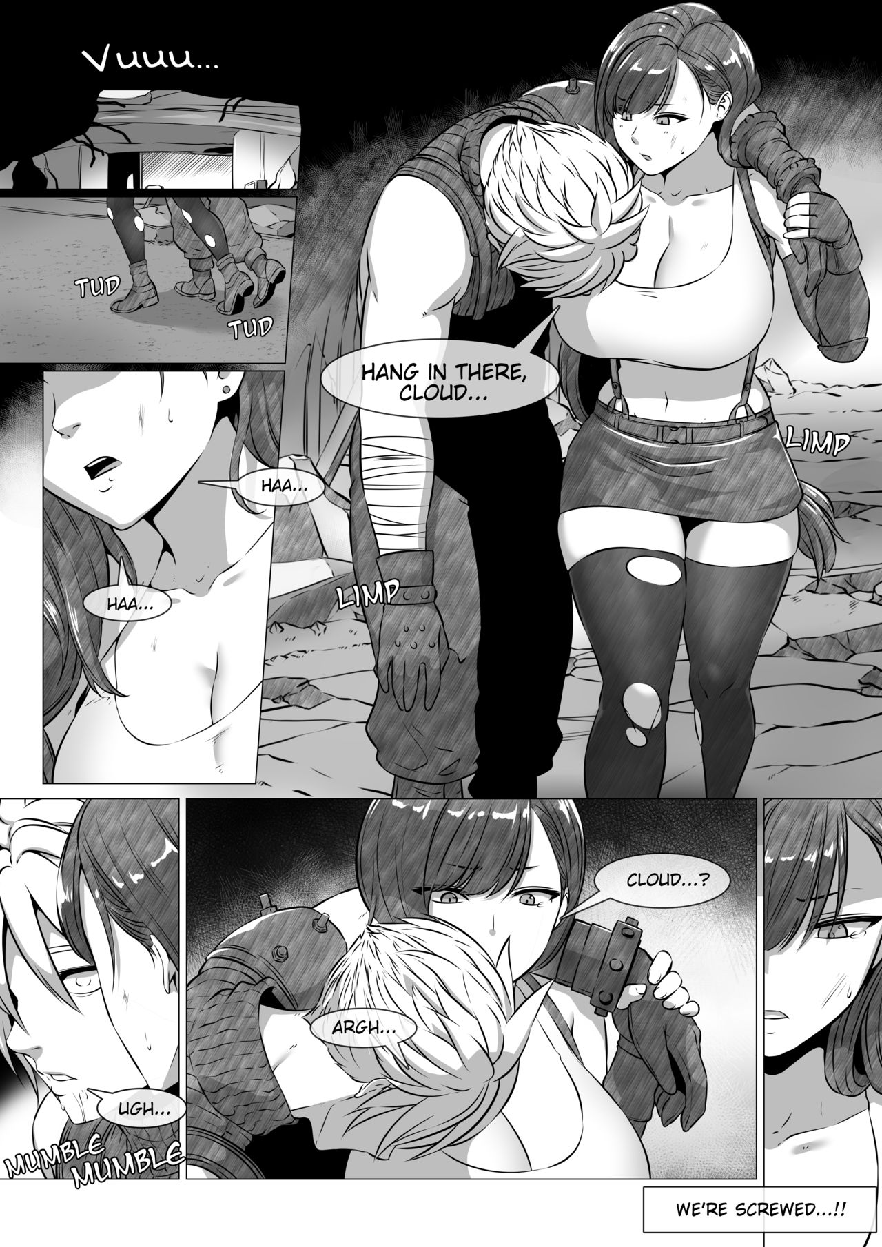 Tifa in Slum - Page 2 - IMHentai