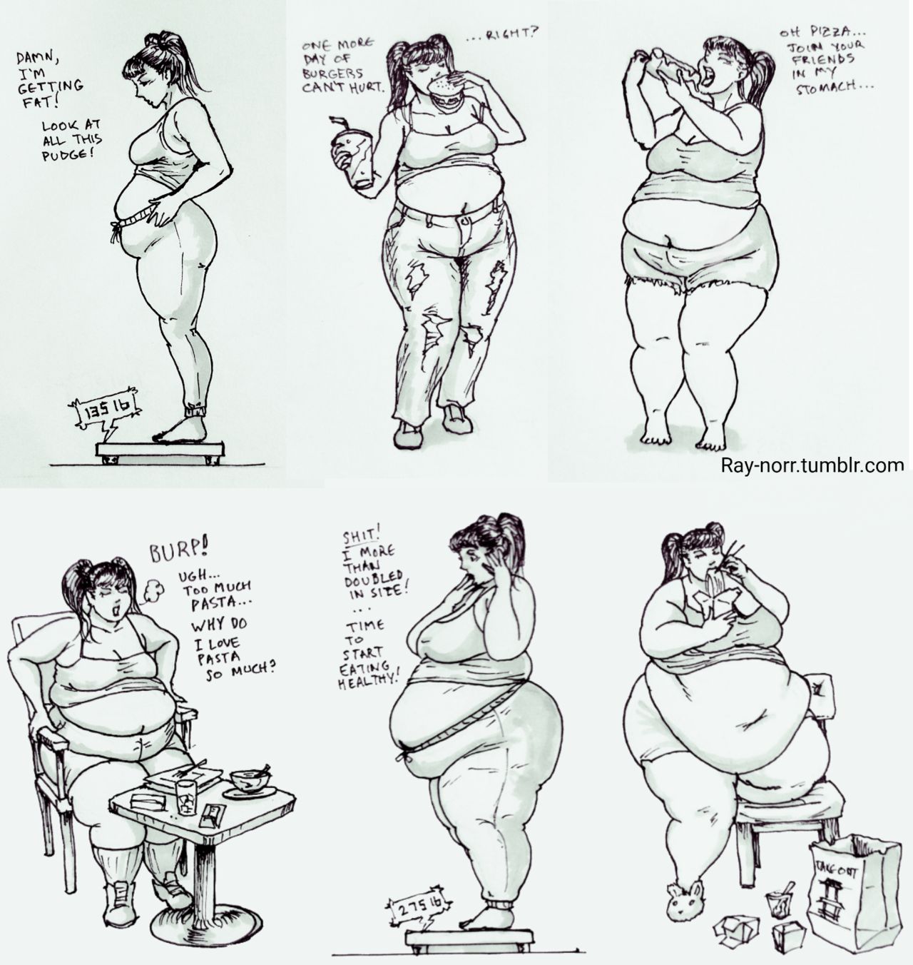 The Weight Gain of Jenny Weng page 1 full