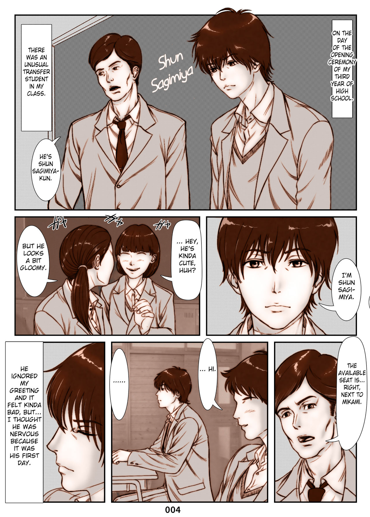 Mikami Kei no Yuuutsu ~Tenkousei ni Netorareta Haha~ page 4 full