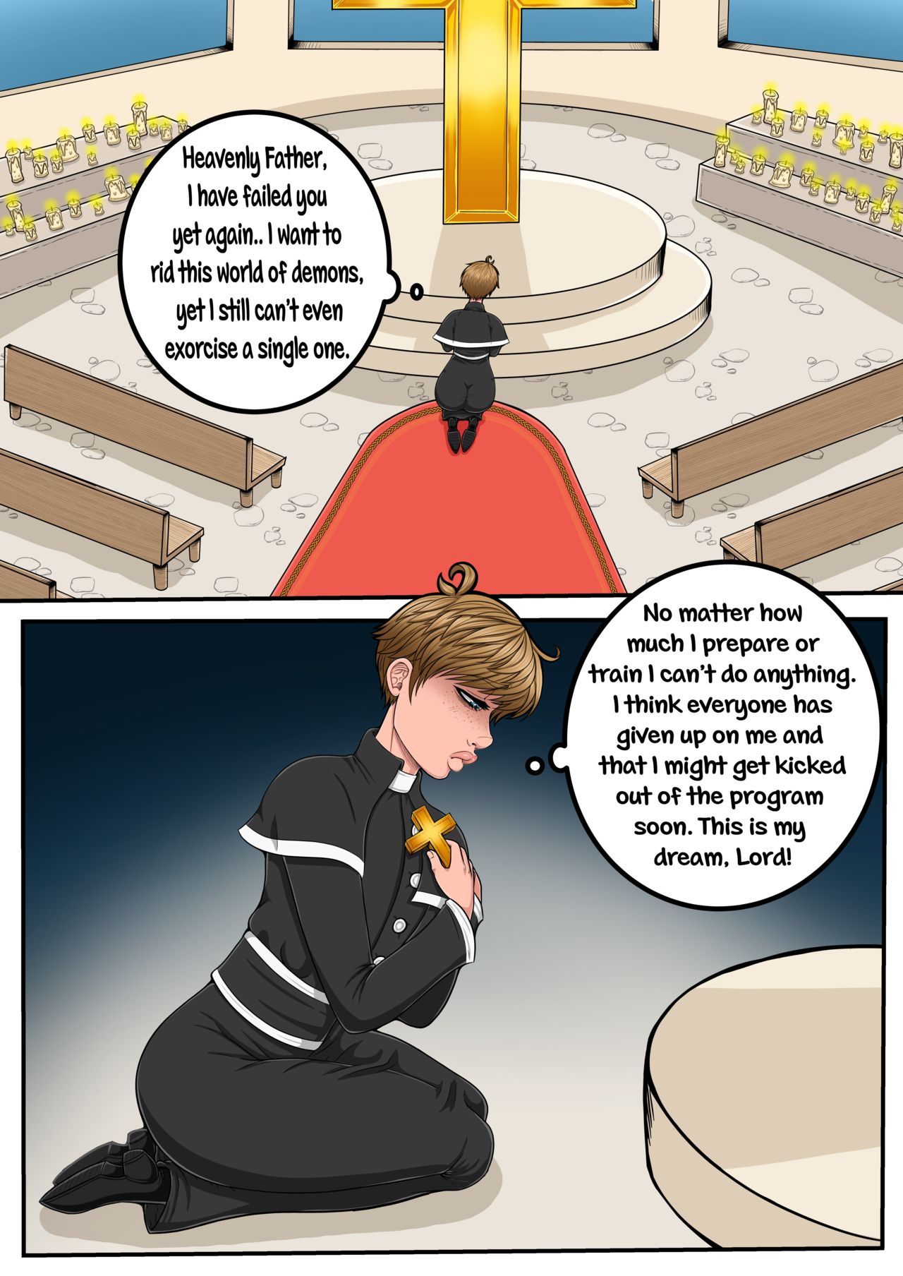 The Nun and Her Priest page 8 full