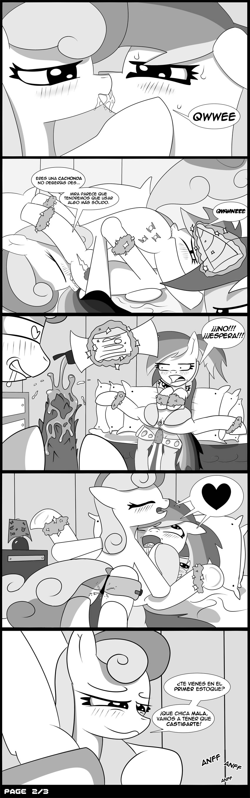 Rainbow dash Cola de Caballo page 2 full