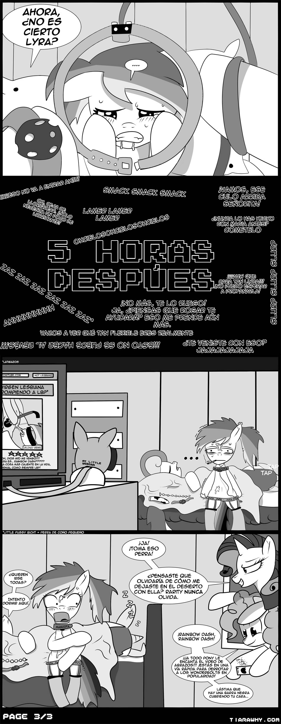 Rainbow dash Cola de Caballo page 3 full