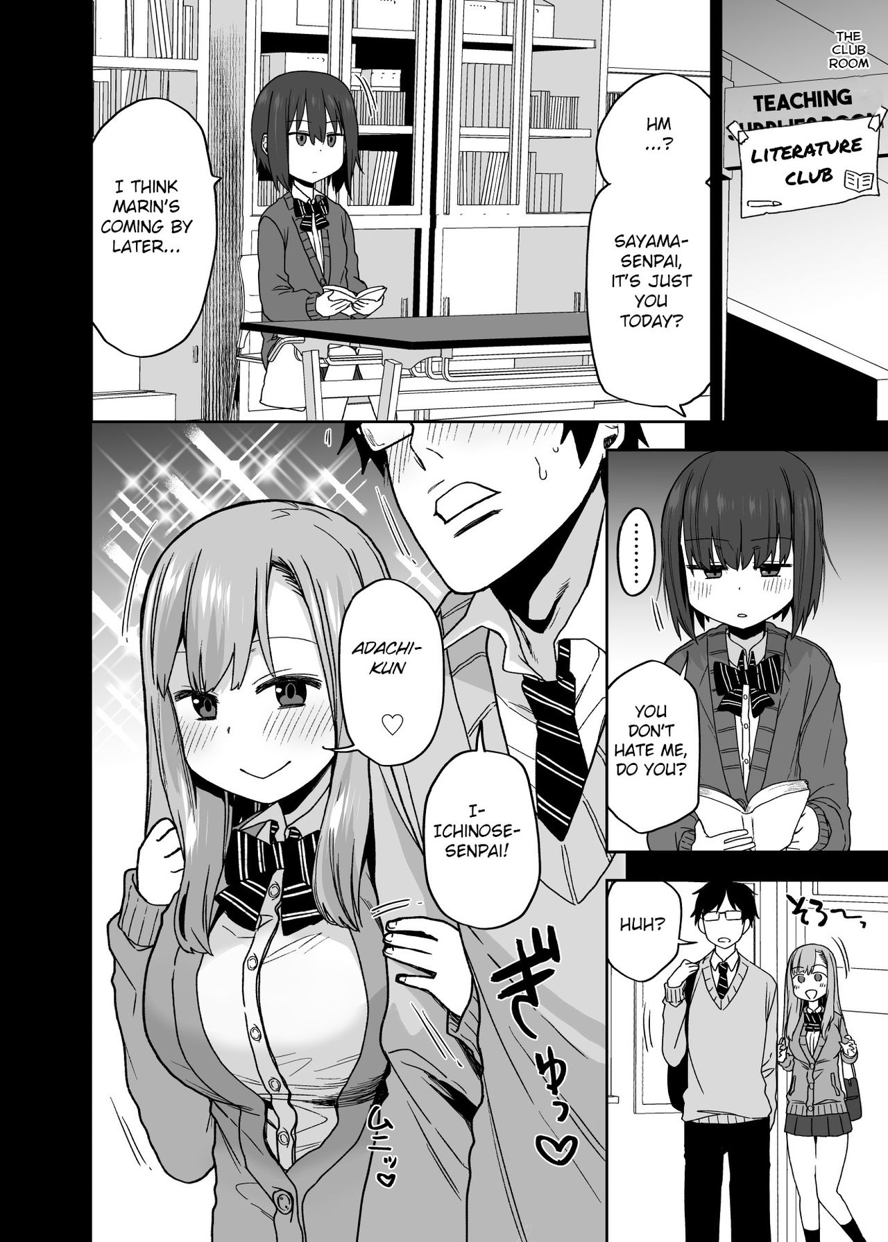 Yarasetekureru Senpai page 7 full