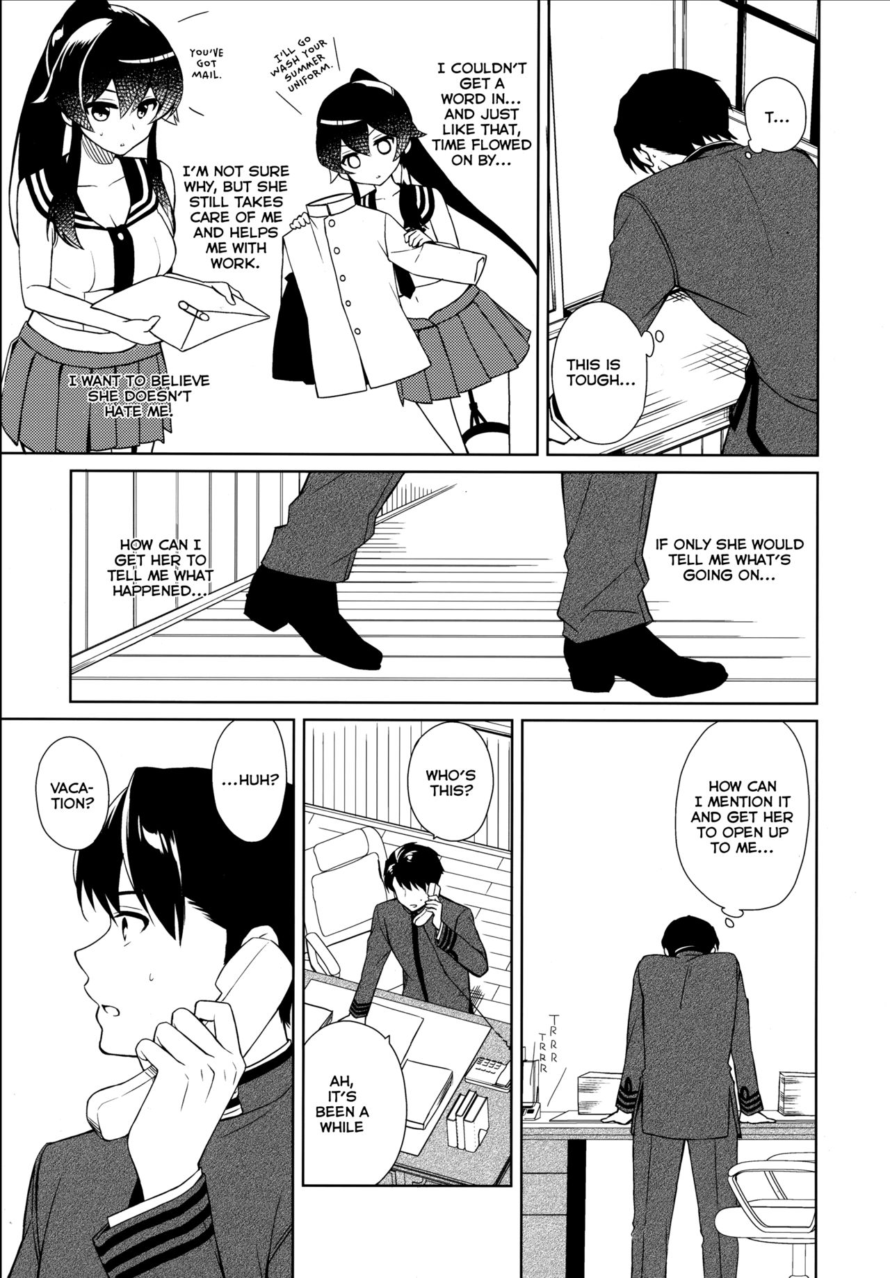 Keijun Yahagi wa Koi o Shita. Chuu | Light Cruiser Yahagi Fell In Love - Second page 6 full