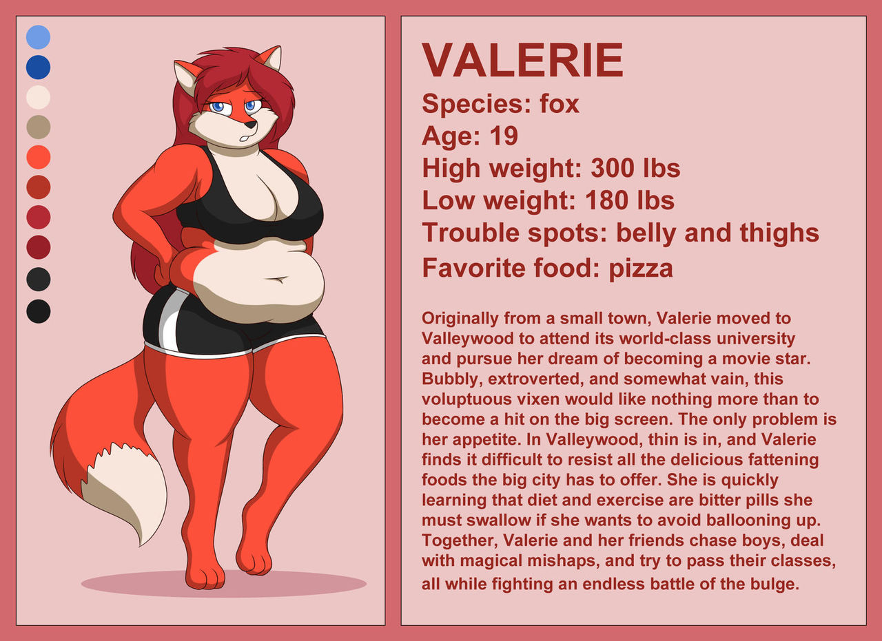 Valerie Comic page 1 full