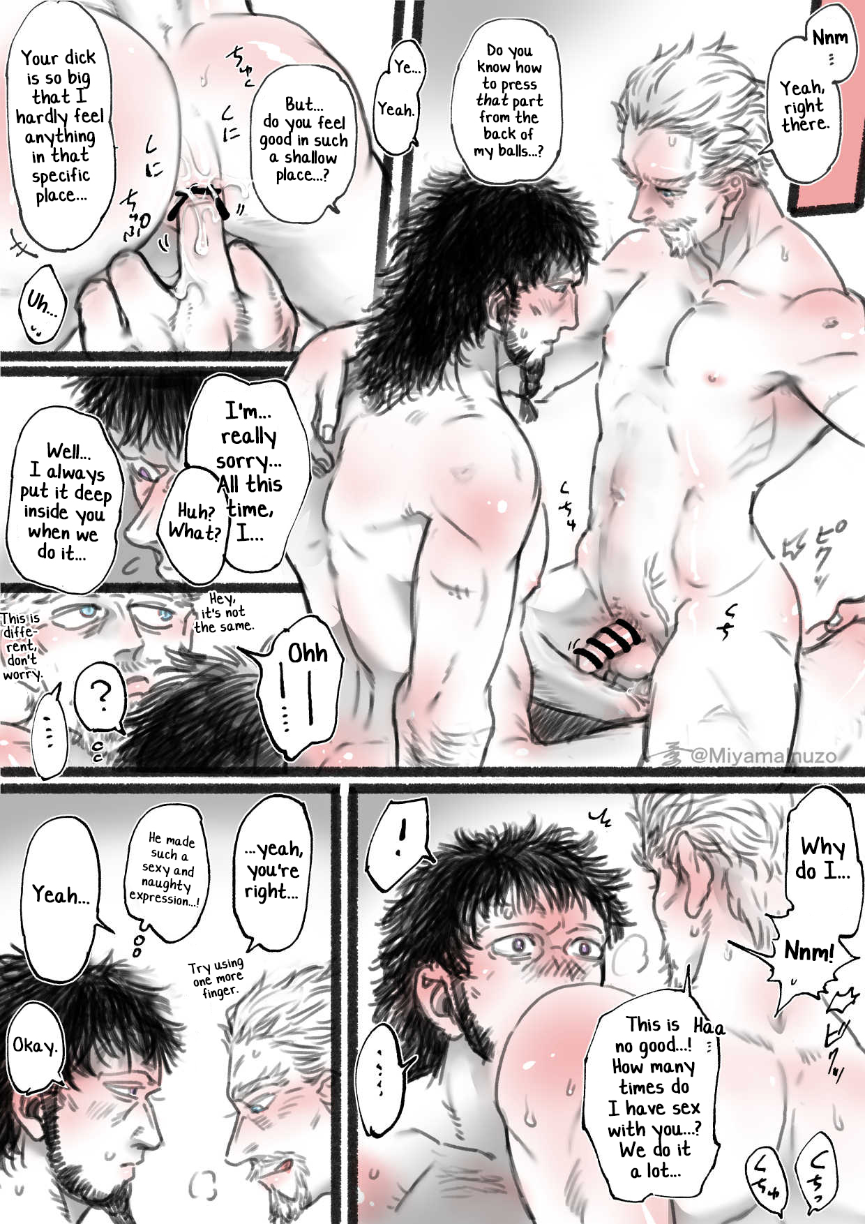 Bjorn x Askeladd Doujinshi page 8 full