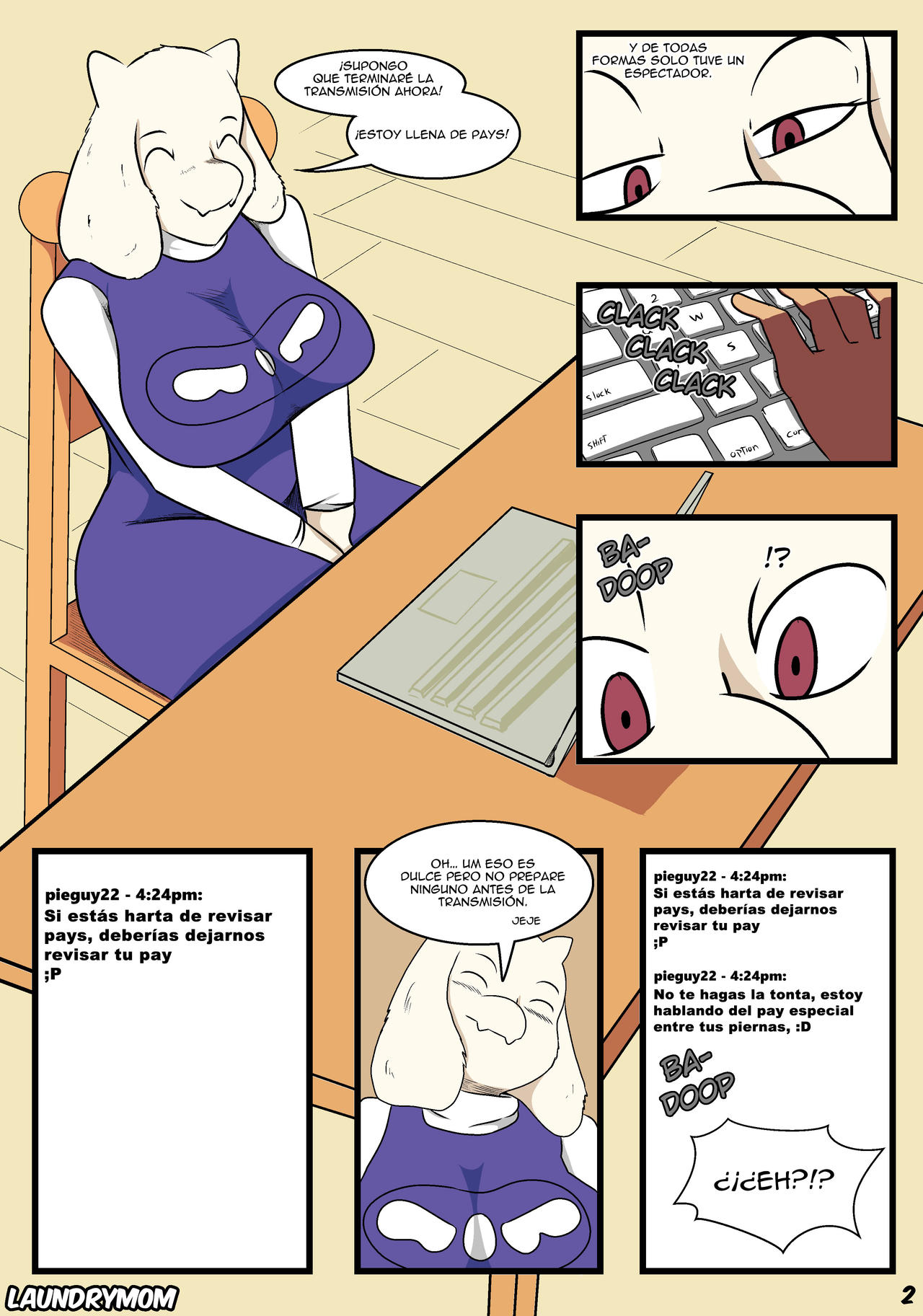 El Show De Toriel page 3 full